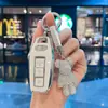 Adecuado para Funda de Llave Audi A5L Modelo Nuevo 2026, Carcasa A6L E-Tron Modelo 2026, Estuche para Llave de Coche Q6L, Soporte A4L, Llavero A3 A8, Q7 para Mujeres