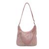 Bolso de mano de moda de estilo coreano, novedad de verano 2024, bolso de hombro elegante con bordado colorido y gran capacidad para axilas.