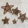 Paquete de materiales DIY hecho a mano flores mixtas plantas flores secas estilo bosque de jardín de infantes creación de anillos decoración piñas de Navidad