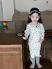 Ropa de Otoño e Invierno para Bebé 2026 Nueva Ropa de Invierno Estilo Coreano Ropa Infantil Conjunto de Ropa de Casa para Niñas Clase A