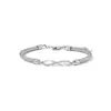 Pulseiras de Casal Mobius, um Par de Pulseiras Trançadas para Homens e Mulheres, Presentes de Dia dos Namorados e Aniversário para Namoradas, Joias