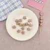 Chen Ming Buraco Grande Estrela de Cinco Pontas Contas Soltas Acrílico Macaron Estrela Contas Pulseira DIY Acessórios de Cabelo Acessórios de Joias