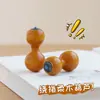 Giroscopio de mano de calabaza giratoria de tendencia en Tiktok, Spinner de dedo de madera suave para principiantes, Juguete para aliviar el estrés
