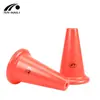 Barricada de obstáculos para entrenamiento de fútbol, de fondo redondo y con logotipo engrosado de 38 cm, de material suave, venta al por mayor