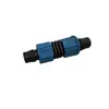 Porca de fixação, microaspersor de 16mm com conjunto completo de acessórios, irrigação agrícola, tubo de irrigação por gotejamento tipo trava, conector reto com porca de fixação