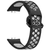 Adecuado para la Correa del Reloj Samsung Galaxy Fit3 Sm-R390 Correa de Reloj Samsung Fit3 de Dos Colores Partículas de Cabeza Metálica