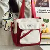 Bolsa Bonita para Estudiante Universitario Tutor, Estilo Nuevo, Bolso Cruzado de Hombro Fresco y Lindo para Chica, Bolso de Mano Estilo Bosque, Bolsa para la Escuela