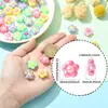 Acrílico Color AB Color Sólido Dos Tonos Caramelo Mariposa Con Cuentas Cadena para Teléfono Móvil Cuerda para el Cabello Cuentas Sueltas Accesorios para Joyería DIY Venta al por Mayor