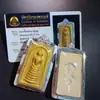 Amuletos Budistas Tailandeses 2456-2460 Templo Luang Por Su Changdi Amuleto Original - Auténtico Amuleto de Bendición de Templo Tailandés