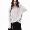Estilo Novo Inverno 2024 Chic Francês Temperamento Renda Babado Gola Alta Camisa Base Camisola Feminina Super Estilosa Roupa de Baixo