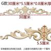 Venta al por mayor de tallas de madera Dongyang talladas en madera maciza europea, calcomanías para muebles, decoración de puertas de gabinetes, flores, fondo, pared, techo, esquina, flores