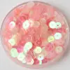 Lantejoulas de 5mm Materiais DIY Roupas Acessórios de Decoração Artesanal com Furos Coloridos Redondo Cola Creme Pequenas Pérolas Bordado
