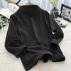 Camiseta básica para niños, ropa de otoño e invierno, cuello medio alto para niños de talla pequeña y mediana, camiseta interior cálida, camiseta de manga larga para bebés, niños y niñas
