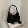 Bolso de axila para mujer transfronterizo, nueva colección otoño 2026, bolso de hombro de nicho con acabado mate retro, elegante bolso con forma de dumpling