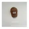 Boné de Beisebol Bordado com Etiqueta de Letras Estilo Coreano para Meninos e Meninas Chapéu de Sol Estilo Western para Bebês para Sair