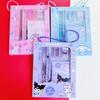 Set de Papelería de Mascota Linda Sanrio Kuromi Estudiante de Primaria Papelería de Aprendizaje Regalo para el Día del Niño Lápiz Regla Caja de Regalo de Papelería