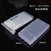 Estuche para cigarrillos para hombre, portátil, engrosado, resistente a la presión, para paquete blando de 20, estuche de plástico con tapa abatible, creativo y personalizado, accesorio para fumar