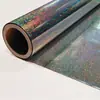 Mascota Plata Punto Pequeño Lavable Película de Transferencia Láser Resistente a Altas Temperaturas Película Metálica Película Láser para Cuero Material Decorativo