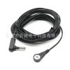 Cable de Resorte Antiestático, Par de Plugs Banana con Resistencia, Cable de Electrodo con Hebilla Hembra 4.0, Cable de Tirachinas de Material PU Importado