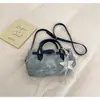 Bolsa pequena retrô de alta qualidade para mulheres 2026 nova bolsa transversal versátil para primavera e verão bolsa de ombro único de mão tipo almofada da moda
