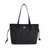 Bolso de mano elegante y de alta gama de gran capacidad para mujer, nueva colección 2026, adecuado para el trabajo diario, con diseño de lunares y rayas, y se puede llevar como bolso de hombro o bolso tote