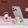 Mercado Criativo Cultural de Turismo de Quanzhou Hui'An, Minnan Exposição de Brinquedos da Moda Presentes Criativos Estilo Chinês Decoração de Mesa Suporte de Telefone de Resina