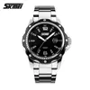 Reloj Time beauty 0992 para hombre, nuevo, de moda, resistente al agua, de silicona, con puntero, correa de acero y cuarzo.