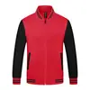 Jaquetas de baseball de fleece personalizadas para outono e inverno para professores de jardim de infância, uniformes de jardim de infância, uniformes escolares, roupas de trabalho, cardigans com zíper, uniformes de equipe, bordados