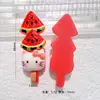 Gato de fruta pequeno, espinheiro cristalizado, adesivos de brinquedo para acessórios de cabelo DIY feitos à mão, presilhas de cabelo, pequenos acessórios de resina, chaveiros