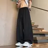Pantalones Tie-Dye de Seda Helada de Secado Rápido para Adolescentes Hombres, Estilo Delgado de Verano, Pantalones Deportivos Casuales Rectos Sueltos para Estudiantes de Secundaria y Preparatoria
