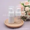 Botella dispensadora de espuma para gel antibacterial 30ml botella de espuma blanca botella de espuma para limpiador facial botella espumosa transparente botella de espuma de muestra