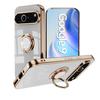 Adequado para Capa de Celular Google 10Proxl Anel Galvanizado Suporte Magnético para Carro Googlepixel9A Capa Protetora