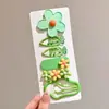 Pinzas para el pelo de cuero con forma de estrella y nube para niñas, Pinzas Bb dulces y geniales para flequillo y cabello lateral, Accesorios para el pelo para niñas