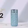 Taza aislada de titanio puro de alta calidad y estéticamente agradable con un diseño de doble capa, que cuenta con un mecanismo de separación de té y agua y una pantalla de temperatura mecánica, perfecta como regalo de empresa o para preparar té.