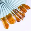 Raspador de masaje facial de resina especial, palo de masaje para todo el cuerpo, cara, ojos, cabeza, peine de tratamiento, belleza de meridianos, palo de estiramiento de meridianos