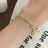 Diseño Casual, Diseño Elegante de Nicho, Pulsera de Hilo con Bolas Pequeñas, Lujo Accesible, Gama Alta, Joyería de Mano de Moda y Elegante para Mujeres