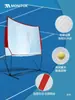 Red de Entrenamiento de Tenis Americana, Desmontable, Ligera, Portátil, Red de Práctica para Interiores para Entrenadores y Sparrings