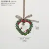 Nuevos colgantes decorativos vintage de resina tridimensional transfronterizos, paquete de regalo de guirnalda, adornos de campana para árbol de Navidad, decoraciones navideñas