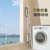 Cabide de chão dobrável retrátil de haste única, cabide dobrável para pendurar roupas em ambientes internos e externos, quarto