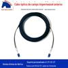 Cavalo blindado cabo de fibra óptica campo blindado jumper de fibra óptica monomodo dual-core quatro núcleos quatro núcleos ao ar livre impermeável LC virar FC-SC-ST