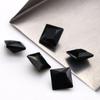 Piedras Preciosas Negras Nano de Ángulo Recto Cuadradas al por Mayor en Stock 2*2Mm-8*8Mm Piedras en Bruto Productos Terminados Resistentes a Altas Temperaturas