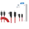 Adecuado para Cable de Datos Nubia Red Magic Carga Súper Rápida de 165W 10Air/9/8/7Spro+/Z70 Carga Rápida Cable de 9A