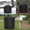 Amazon Transfronterizo Cubierta Redonda para Hoguera de Exterior Cubierta para Hoguera de Patio Tela Oxford 420D Impermeable Cubierta para Chimenea de Exterior