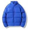 Jaqueta de algodão de inverno transfronteiriça para homens, estilo Hong Kong, gola alta, casaco de algodão espesso, corte solto, estilo coreano, moderno, minimalista, jaqueta puffer inspirada na juventude