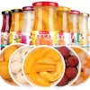 Lichi Fresco Enlatado Marca Antigua Jarabe Fruta Enlatada Botella de Vidrio Comercial Caja Completa Mayoreo