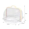 Caja de almacenamiento de papelería para estudiantes, estilo Ins, creativo y de dibujos animados, soporte multifuncional para bolígrafos de escritorio, con forma de corazón para niña.
