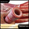 Alta temperatura resistente trançado silicone quente duto de ar quente vermelho laminado tubo de silicone carro silicone fole