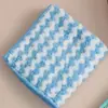 Pano de prato iônico espesso de lã de coral para uso doméstico na cozinha, desengordurante, esponja de limpeza, pano de limpeza absorvente sem fiapos
