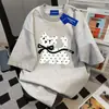 Camiseta de Manga Curta Moda para o Dia a Dia Estilo Japonês 100% Algodão Puro para Homens e Mulheres, Verão Caimento Solto, Emagrecimento, Peça de Nicho com Gola Redonda para Casais