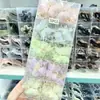 Pinza para el Cabello de Mariposa de Gasa Brillante con Perlas Dulces y Pedrería, Pinza de Tiburón Girly, Pasador, Accesorio para el Cabello